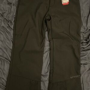 “NWT Spyder Ski Pants XL Black Waterproof Insulated Snow Pants Women